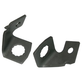 Inline Tube Compatible with 1964-67 GM A-Body Disc Or Drum Brake Hose Mounting Brackets, Pair