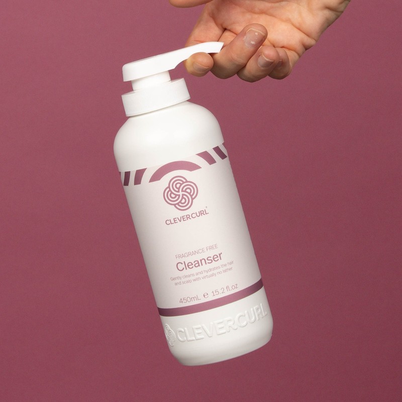 Clever Curl Fragrance Free Cleanser 450ml