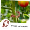 BESPORTBLE 100pcs Plastic Plant Clip Tomato Stakes and Supports for