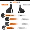WANDER PLUS Anti Theft Crossbody Bag, Shoulder Bag Anti-theft Design