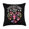 Recovery Uterus Removal Surgery Hysterectomy Throw Pillow