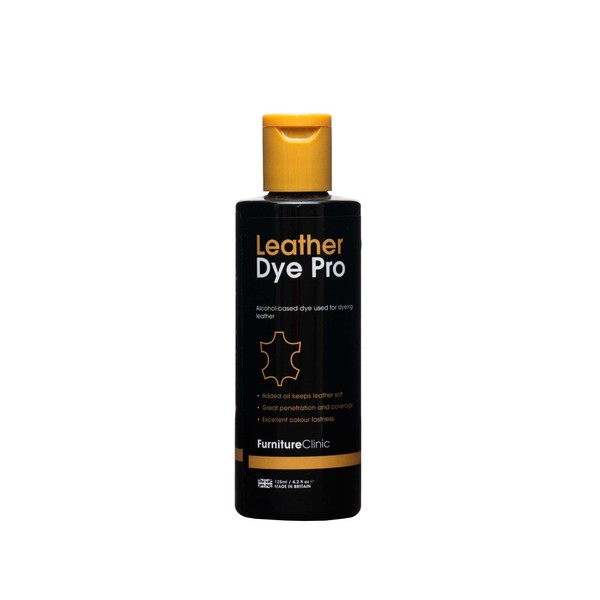 Leather Dye Pro - Alcohol Based Dye Used to Change The Colour of Leather (Black, 500ml)