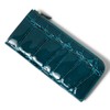 Arcan 1216-632 Long Wallet, L-Shaped Zipper, Genuine Leather, Women's, Tail