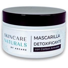 Mascarilla Facial de Carbón Activado y Barro Negro para Puntos Negros Piel Grasa y con Acné Detox Profundo Tipo Spa 140g