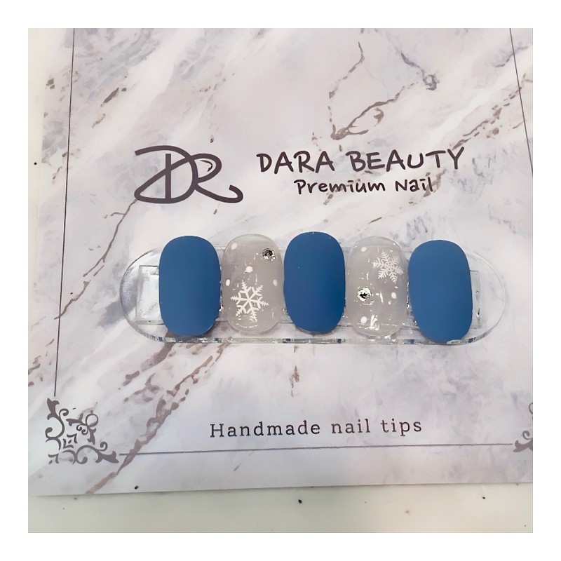 Dara Beauty January Art of the MonthSnowflake Nails❣ / 다라뷰티