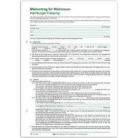 RNKVERLAG 526 – Rental Agreement for Living Room Hamburg Socket, 12 Pages, Format DIN A4, 1 Piece