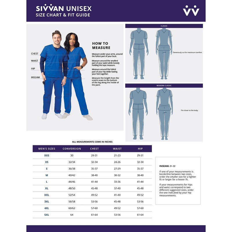 Sivvan Unisex Scrubs - 31" Consultation Lab Coat - S8800