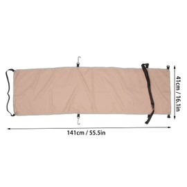 Moofey Adjustable Leg Hammock, Portable Airplane Foot Hammock, Comfort Travel Foot Rest Sling for Outdoor, Bus, Plane Travel, Long Flight