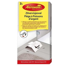 AER Silverfish Trap Pack of 3, Grey