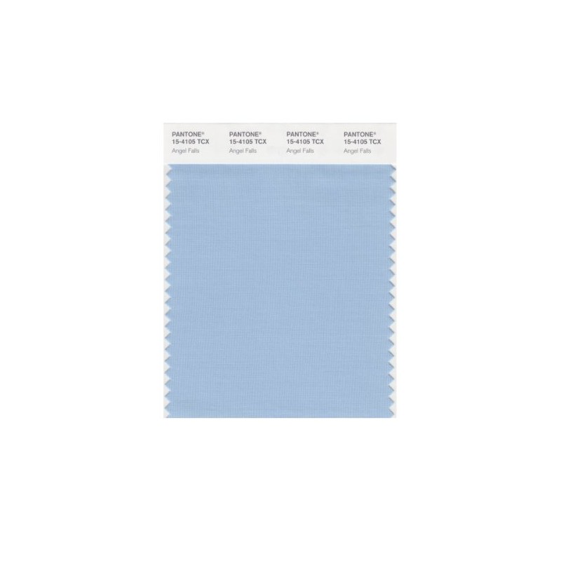 PANTONE Smart 15-4105X Color Swatch Card, Angel Falls