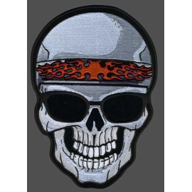 SHADE SKULL BIKER  PATCH 4 INCH PATCH