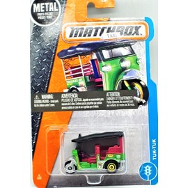 Matchbox 2017 MBX City Tuk-Tuk Thailand Taxi 6/125, Green