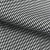 Black & White Mini Houndstooth Fabric Summer Weight 57" Wide