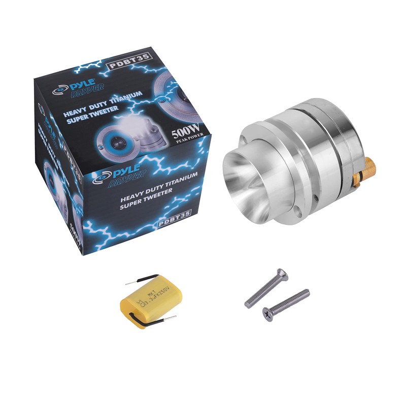 Pyle-Pro PDBT35 1-Inch Titanium Super Tweeter