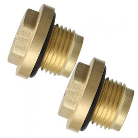 Differential Plug, Differential Oil Drain Bolt, Brass Diff Filler Differential Drain Plug Set Fit for Land Rover Discovery 2 Td5 V8