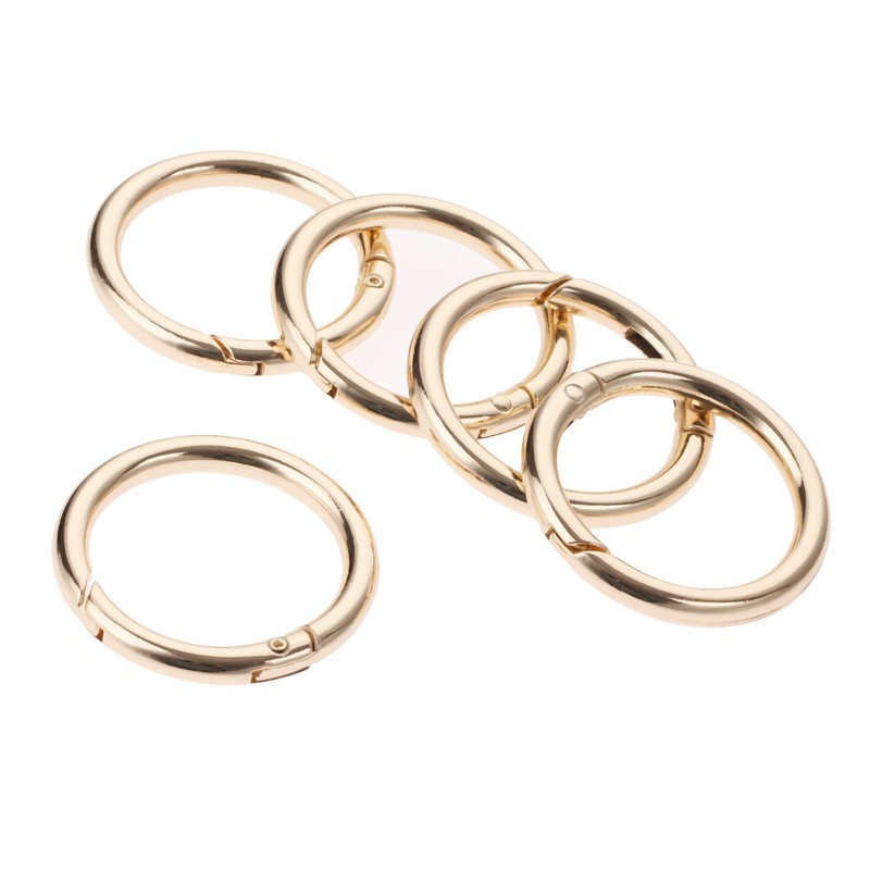 Mgoodoo Key Holder Key Ring Round Carabiner Hardware Round Jump