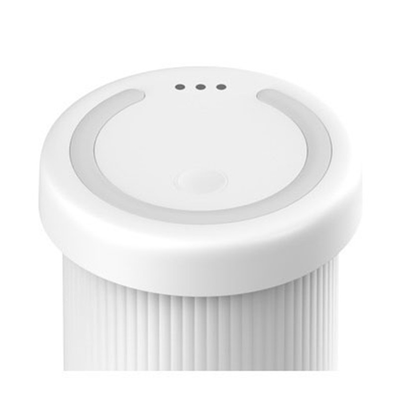 Mini Juice Extractor Bottle White Portable Rechargeable Cordless 4 Blades