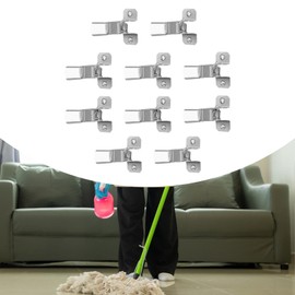 Sharplace 10x Shovels Holders Grip Clips Organizers Wall Mounted Multipurpose Brooms Gripper Mops Holders Storage Grip Tidies for House