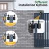 Anobeyi Adjustable Sliding Gate Roller Hardware Kit - Heavy Duty