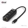 Club3D CSV-1549 USB Type-C 3.2 Gen1 to 3 Port USB