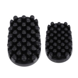 2pcs Rubber Curling Hair Brush, Washable Twist Curl Comb Hair Styling Tool, Curl Brush with Pick Comb, Hair Twist Curling Comb for Curls, Small Holes Curler for Men Women