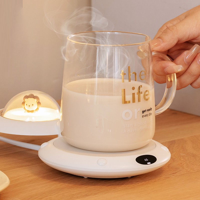 Coffee Cup Heater ‑ 20W Universal Cup Warmer Coaster 55℃