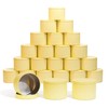 Aroparc Candle Tins 8oz with Lids, 24 Pack Seamless Candle