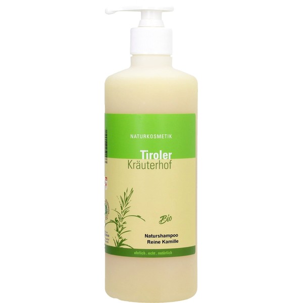Tiroler Kräuterhof Organic Chamomile Shampoo, 500 ml
