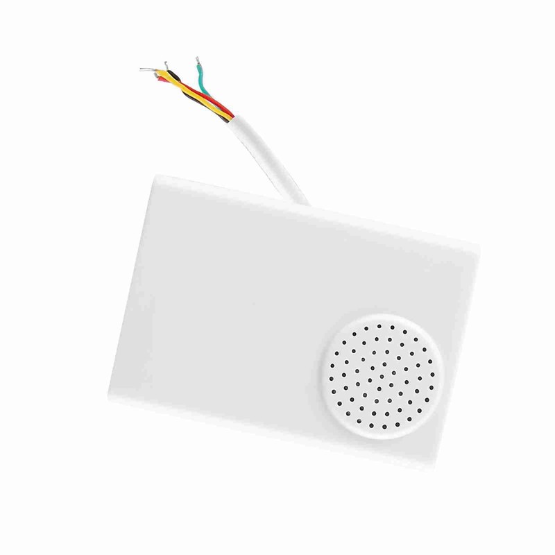 12V Wired Electronic Doorbell Dingdong Ringtone 90DB White Access Control