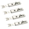 Silkwish Pack of 4 Small Metal Furniture Latches - 70
