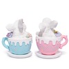 Hodao Ceramic Bunny Mugs with Whipped Cream Topping, Set of