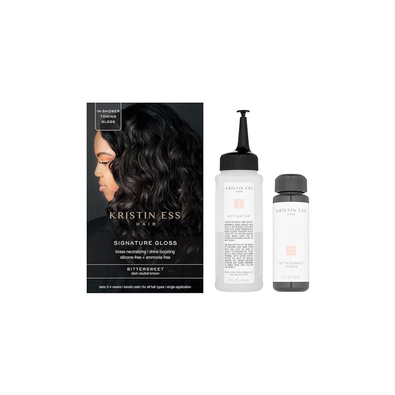 Kristin Ess Signature Hair Gloss - Bittersweet - Dark Neutral