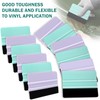 WRAPXPERT Felt Squeegee,10cm Vinyl Wrap Squeegee Tool,Teal Squeegee for Vinyl,Window