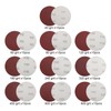 SUNJOYCO 4Inch Angle Grinder Sanding Discs, 100pcs Sand Paper Discs