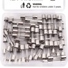 Tnisesm 60 Pcs F5AL Fast-Blow Fuse 5A 250 V Glass