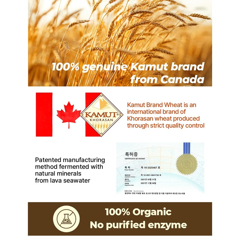 Health Friend Great KAMUT Brand Wheat Grain Enzyme Powder 2g