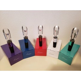 Rabbit Wine Aerator Pourer and Decanting Spout Drip Free Pouring (QVC overstock) - White