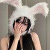 Moerstar Rabbit Ears, Cosplay, Halloween, Headwear, Mofofu, Unisex (White)