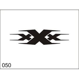 Airbrush Tattoo Stencil M050