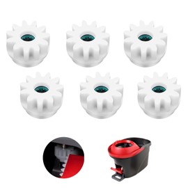 6 Pcs One-Way Clutch Bearing Gears for Spin Mop Bucket – Durable Replacement Gears Compatible with O-Cedar, Vilida and 90% of Spin Mop Systems