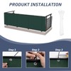 HENG FENG Balcony Privacy Screen, 70 x 600 cm, PES