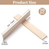 Wood Strips Slats Wooden Dowels for Crafts 3 × 25