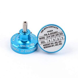 JRready K269-1 Positioner Crimp for Pin Terminal Contacts Crimper AS22520/2-01 NEW-AS2G Suitable for Connector MIL-DTL-26482 SERIES 2, MIL-DTL-81703 SERIES 3, CONTACT M39029/7-PIN M39029/8-SKT(1 PCS)