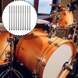 Etfbuy Jazz Drum Snare drum Screw Drum Lug Mounting Screws Drum Tuning Key Tool Drum Key Tuner for Bass Drum 13 Pieces