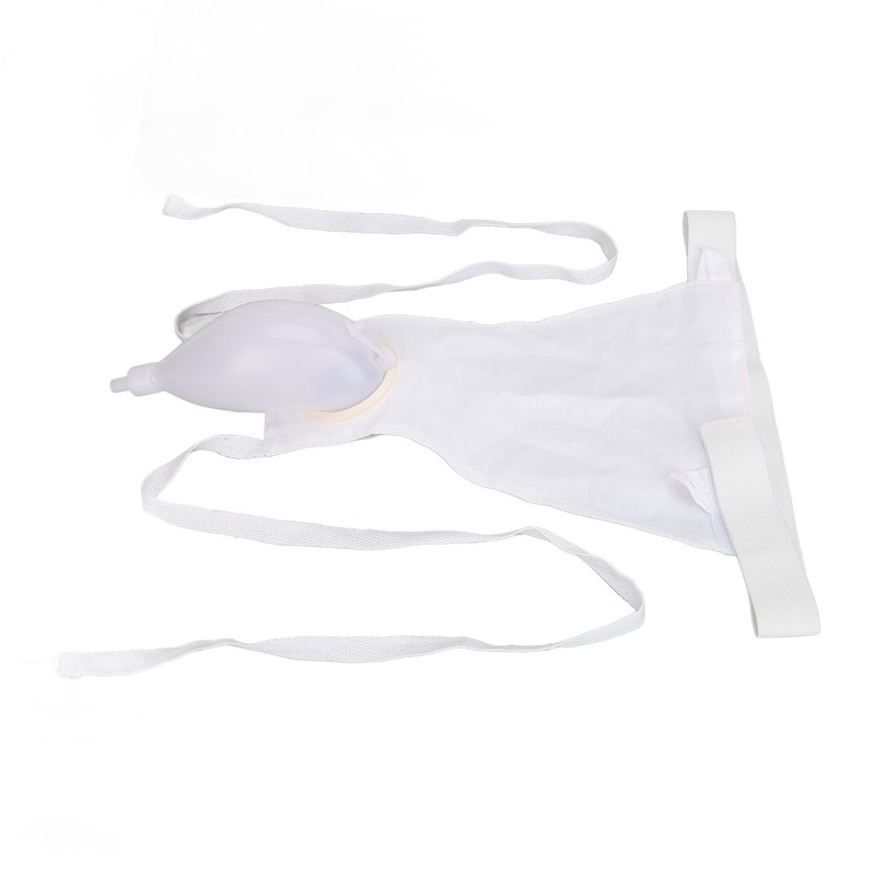 Men Urine Collector Bag Reusable Urinal Pee Holder 1000mL Wearable