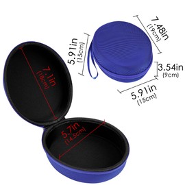 TOCCOOL Travel Case for White Noise Machine - Durable, Waterproof & Shockproof Protective Bag Compatible with SNOOZ, Dohm Series White Noise Machine (Blue)