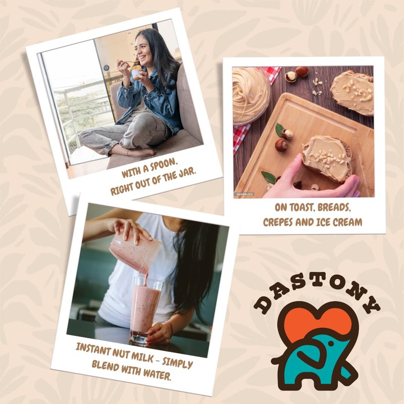 Dastony Organic Raw Almond Butter, 8 oz | Only One