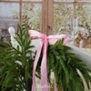 MAYREEL 1 Inch Pink Double Faced Satin Ribbon for Gift