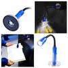 S&R Magnetic LED Lamp, Flexible Torch with Magnetic Base for