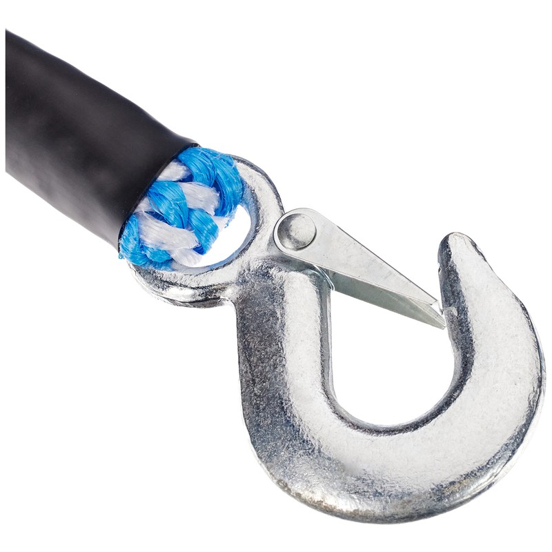 D&W Stretch Tow Rope 4 m 2500 kg, Blue/White